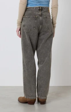 American Vintage Women'S Straight Jeans Yopday Grey Clearance