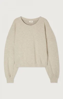 American Vintage Women'S Sweater Yatcastle Heather Grey Outlet
