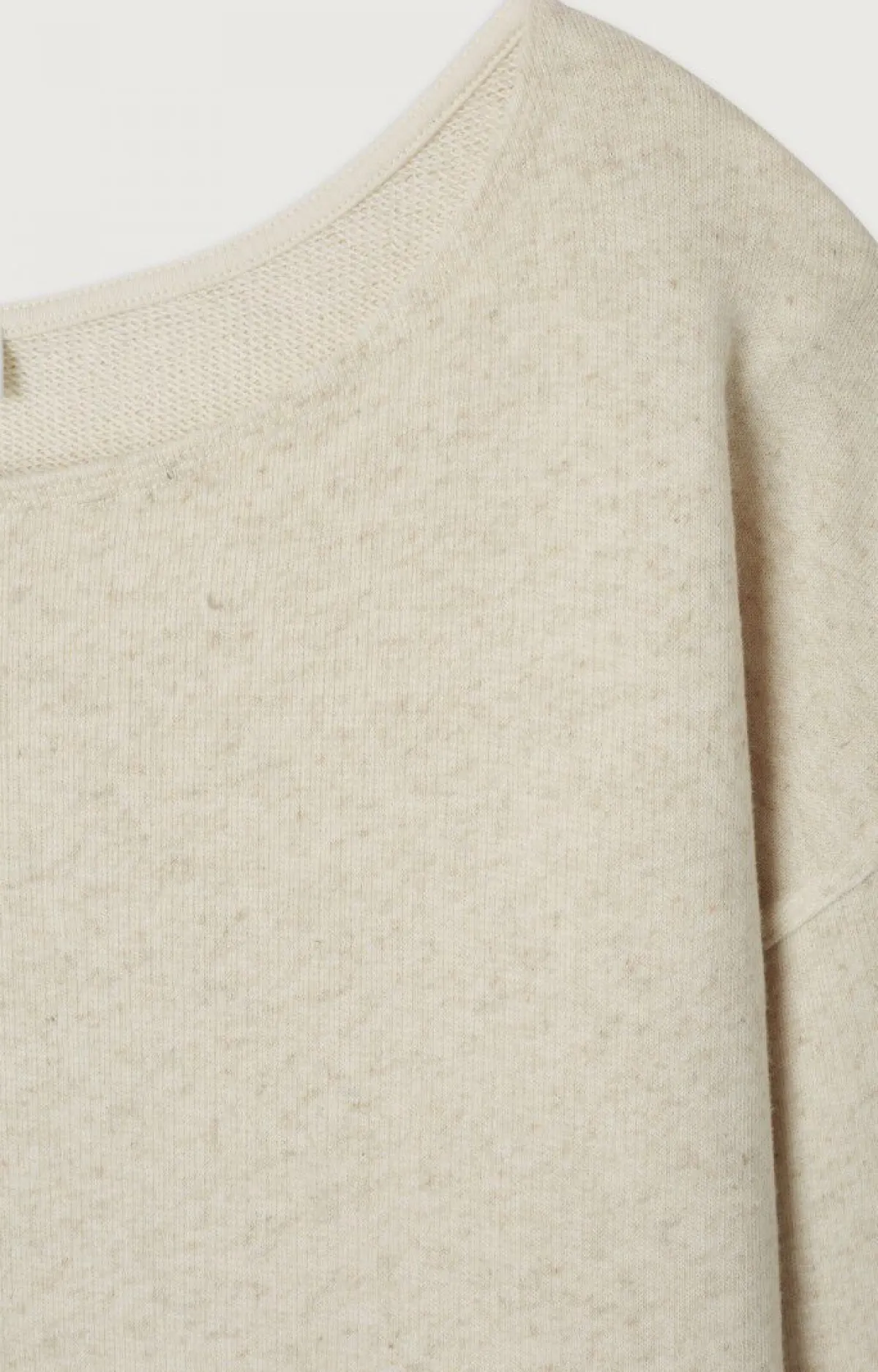 American Vintage Women'S Sweatshirt Itonay Ecru Melange Store