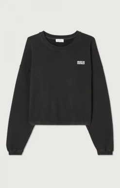 American Vintage Women'S Sweatshirt Izubird Vintage Licorice Hot