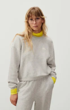 American Vintage Women'S Sweatshirt Kodytown Polar Melange New