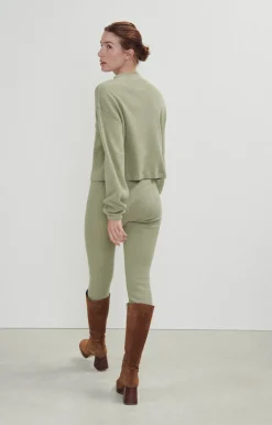 American Vintage Women'S Sweatshirt Pyboo Light Khaki Cheap