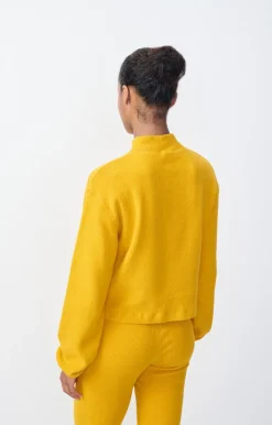 American Vintage Women'S Sweatshirt Pyboo Mustard Flash Sale
