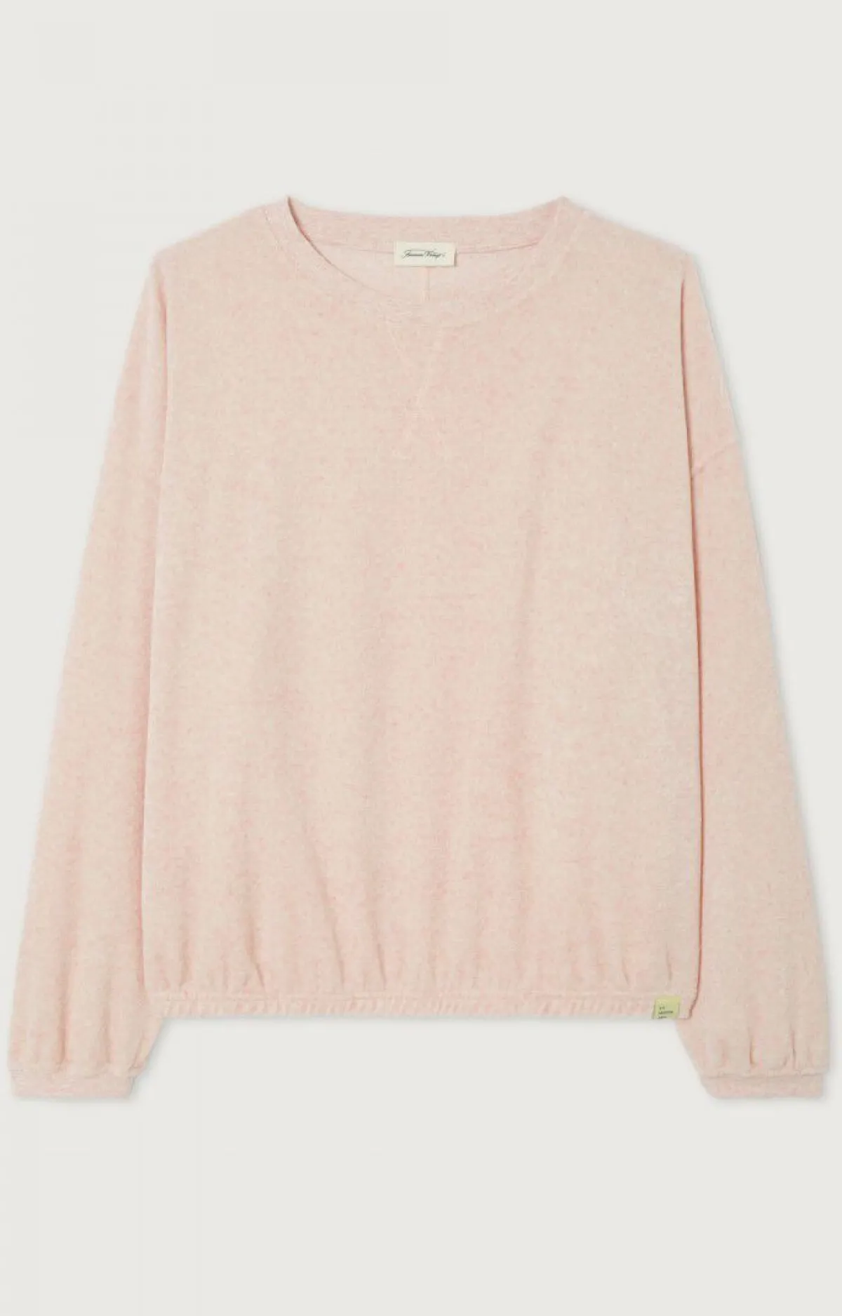 American Vintage Women'S Sweatshirt Ukoz Baby Doll Melange New
