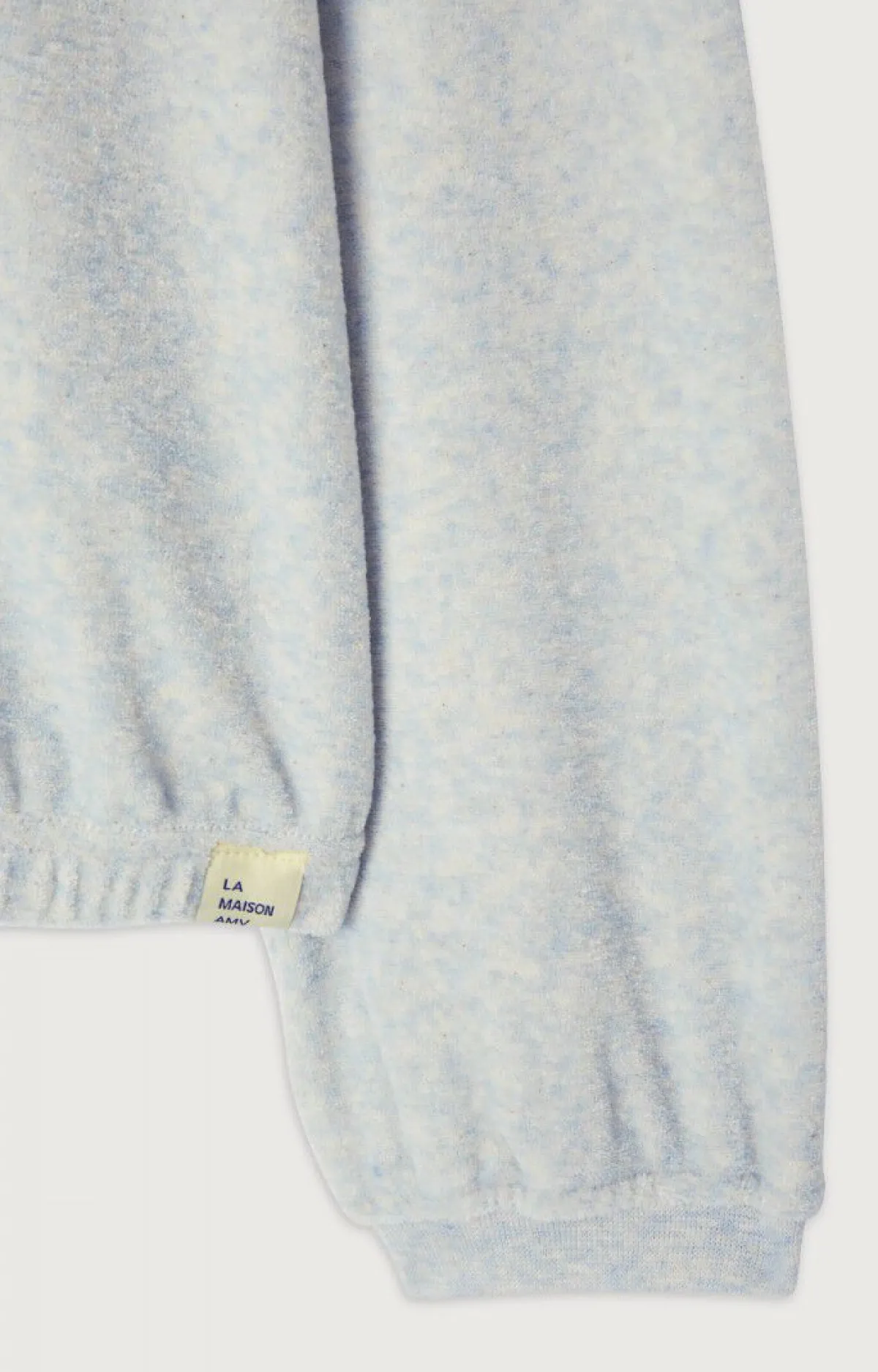 American Vintage Women'S Sweatshirt Ukoz Baby Blue Melange Cheap