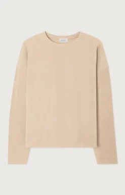 American Vintage Women'S Sweatshirt Wymotown Nude New