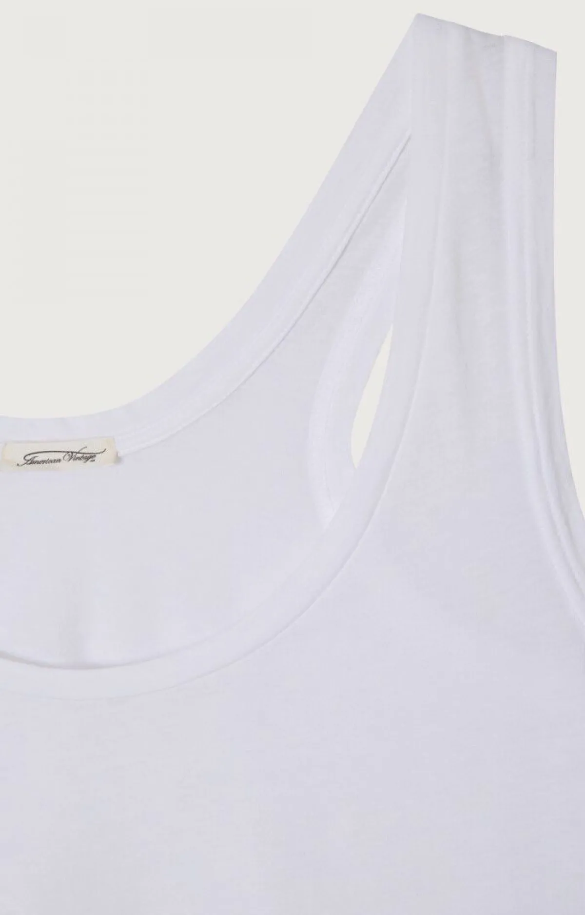 American Vintage Women'S Tank Top Decatur White Shop