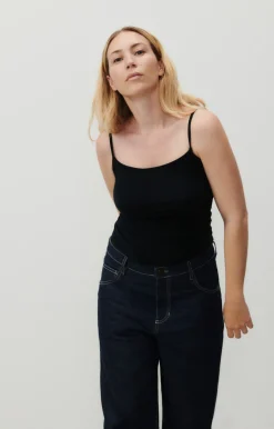 American Vintage Women'S Tank Top Gamipy Black Outlet