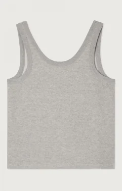 American Vintage Women'S Tank Top Givston Heather Grey Best