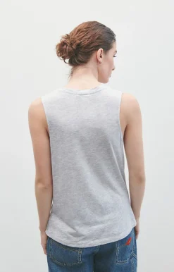 American Vintage Women'S Tank Top Jacksonville Polar Melange Cheap