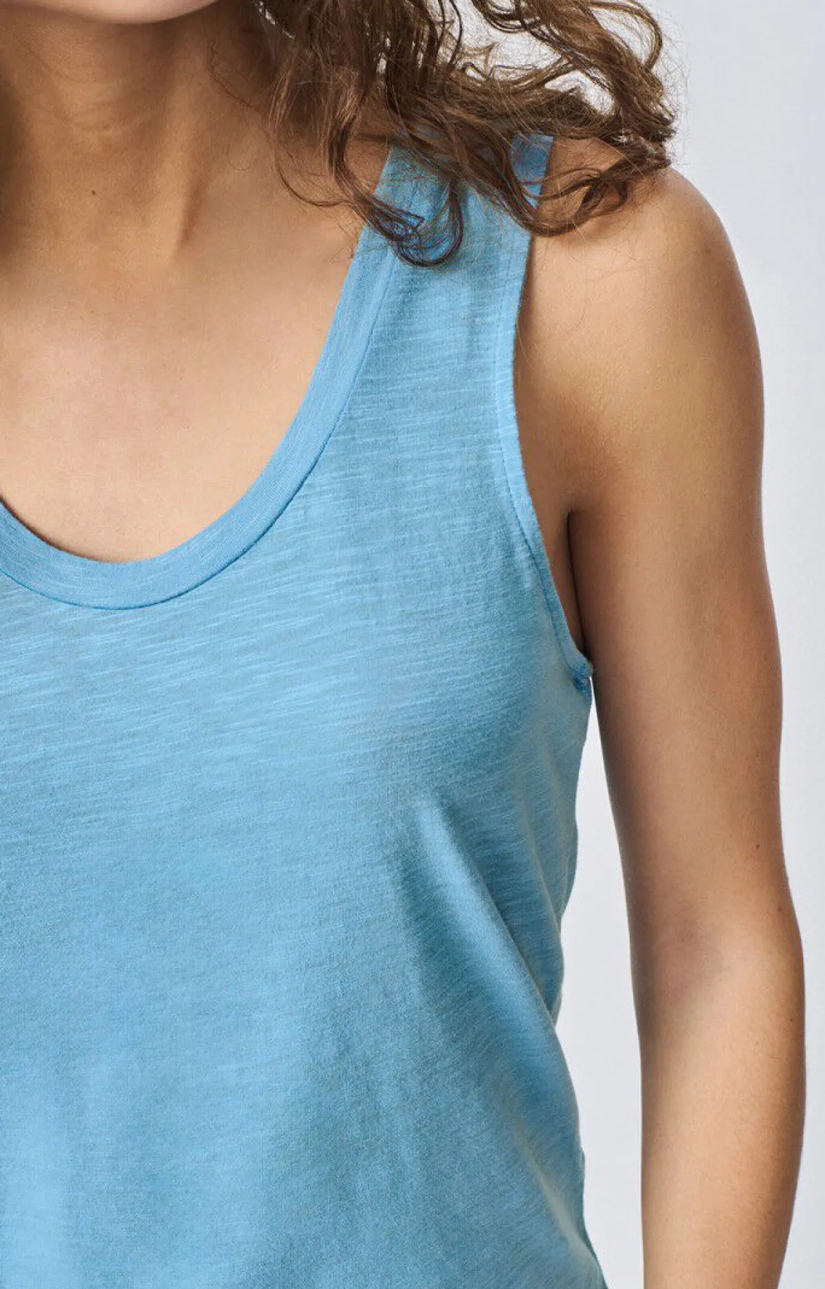American Vintage Women'S Tank Top Jacksonville Vintage Bluish Clearance