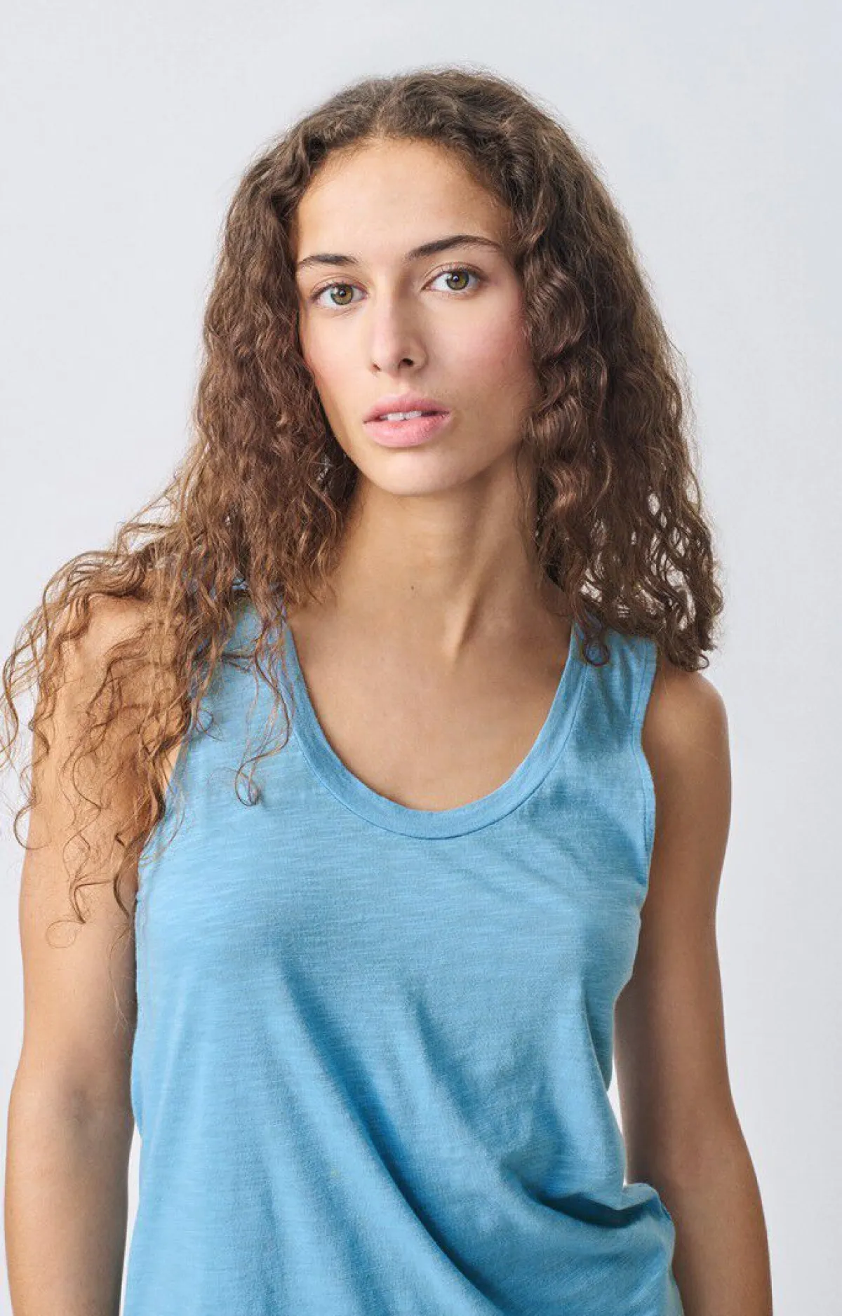 American Vintage Women'S Tank Top Jacksonville Vintage Bluish Clearance