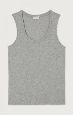 American Vintage Women'S Tank Top Jacksonville Heather Grey Fashion