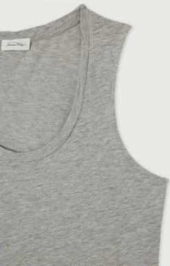 American Vintage Women'S Tank Top Jacksonville Heather Grey Fashion