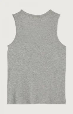 American Vintage Women'S Tank Top Jacksonville Heather Grey Fashion
