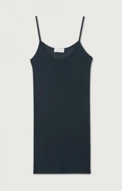 American Vintage Women'S Tank Top Massachusetts Navy Cheap