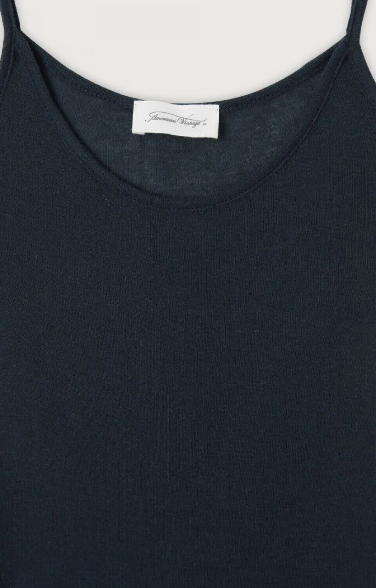 American Vintage Women'S Tank Top Massachusetts Navy Cheap