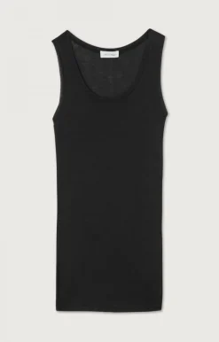 American Vintage Women'S Tank Top Massachusetts Black Outlet
