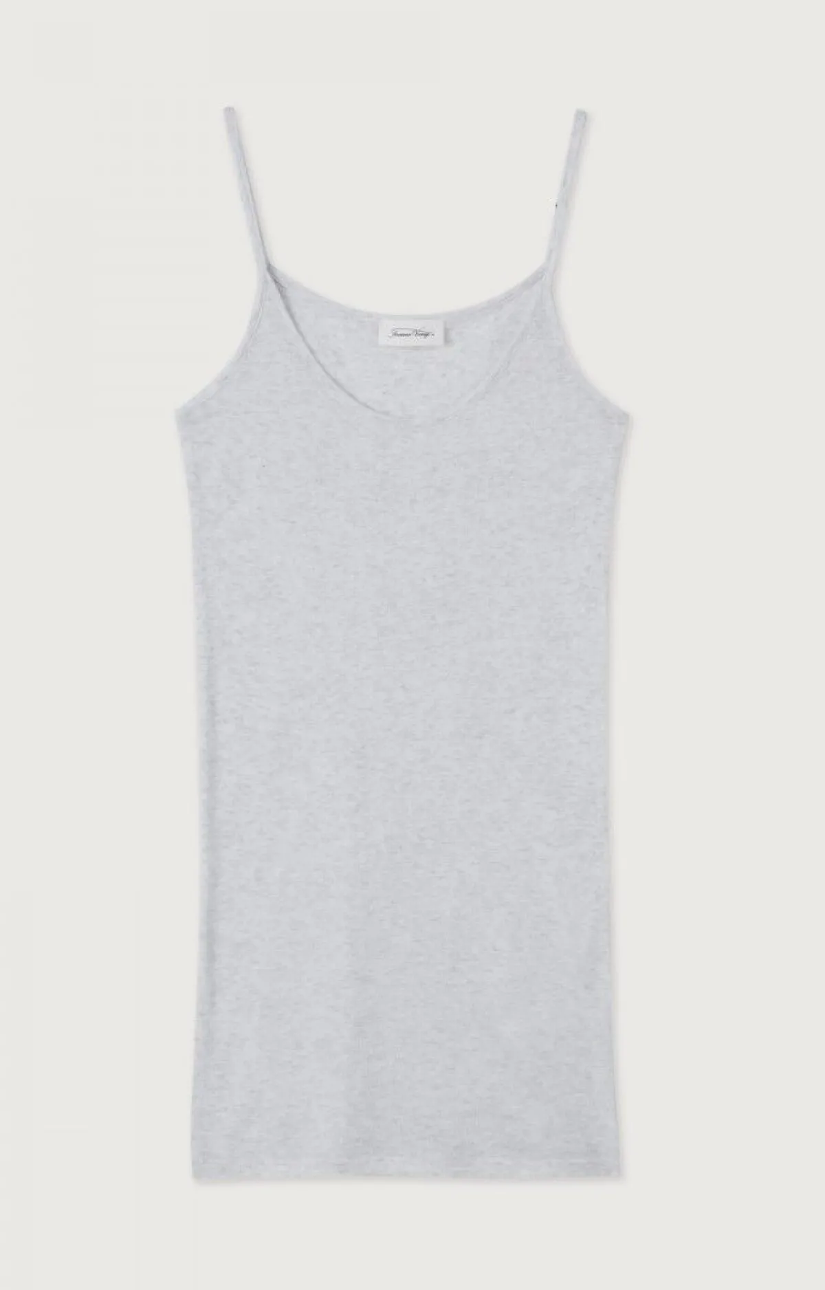 American Vintage Women'S Tank Top Massachusetts Heather Grey Discount