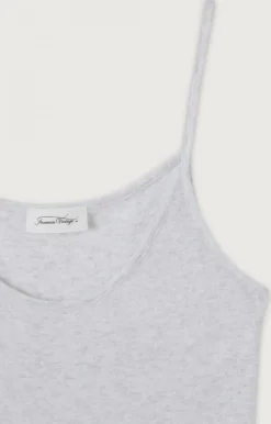American Vintage Women'S Tank Top Massachusetts Heather Grey Discount