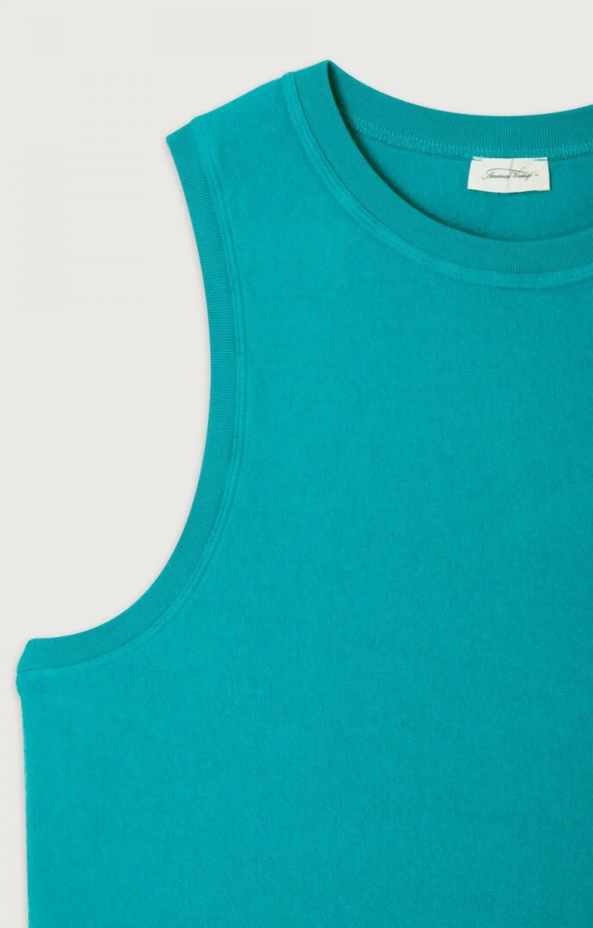 American Vintage Women'S Tank Top Rullow Duck Green Online