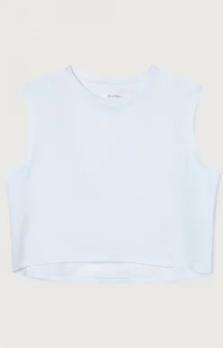 American Vintage Women'S Tanktop Vegiflower White Best Sale