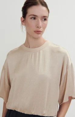 American Vintage Women'S Top Shaning Ecru Outlet