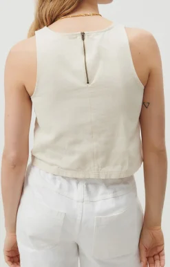 American Vintage Women'S Top Tirabay Ecru Discount