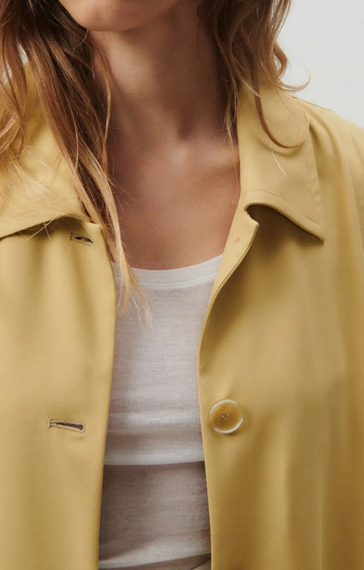 American Vintage Women'S Trench Kabird Chickpea Outlet
