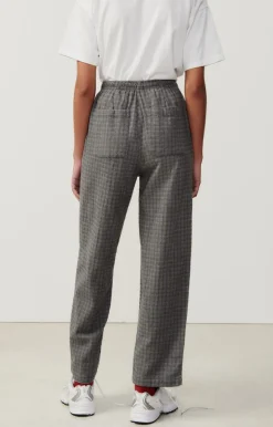 American Vintage Women'S Trousers Jofty Gravel Melange Shop
