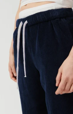 American Vintage Women'S Trousers Padow Navy Online