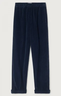 American Vintage Women'S Trousers Padow Navy Online