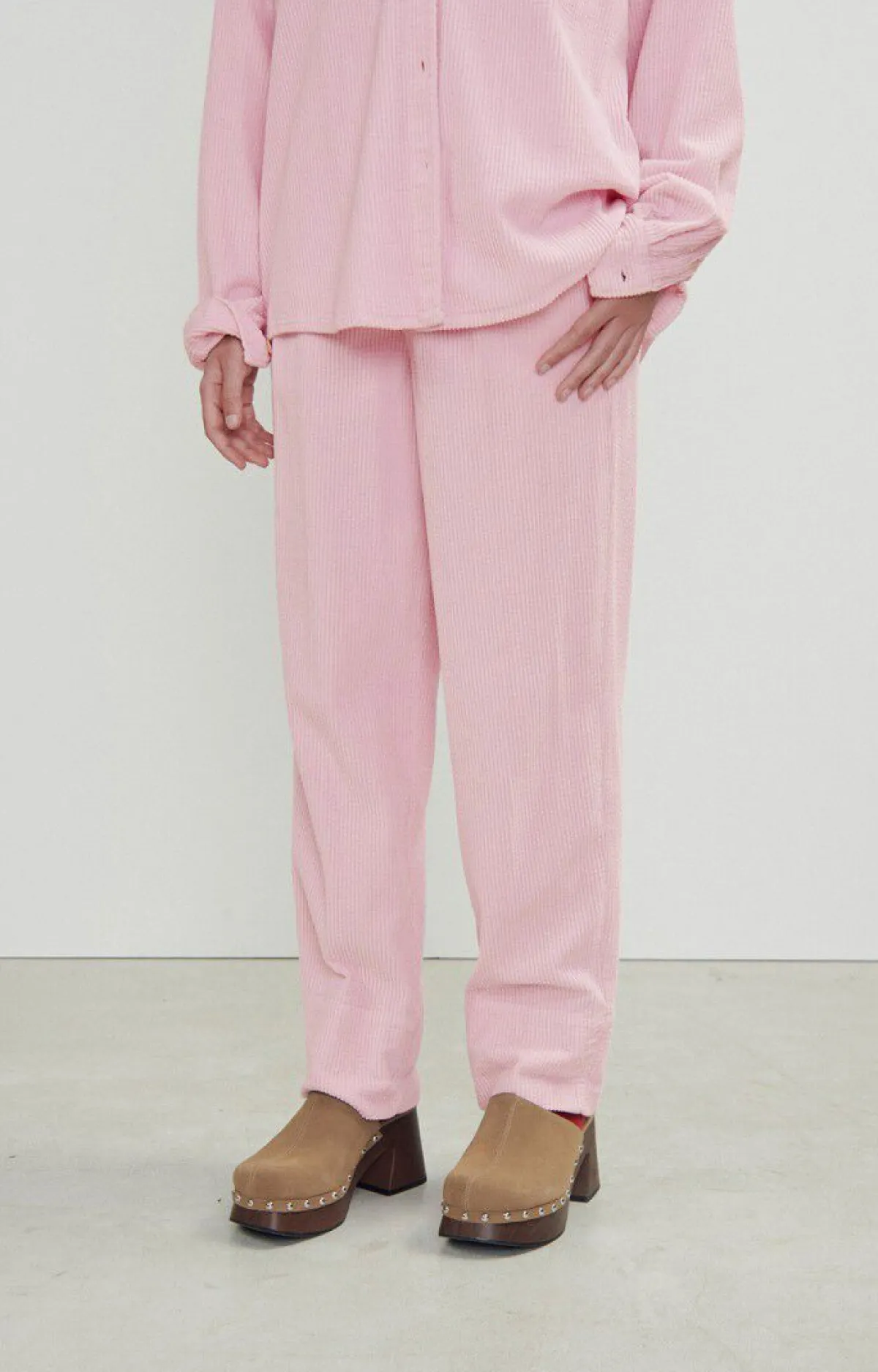 American Vintage Women'S Trousers Padow Dragee Vintage New