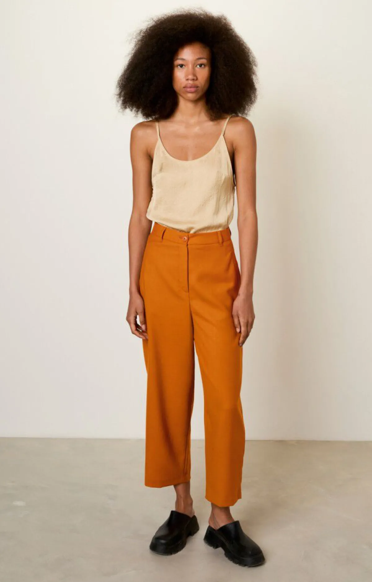 American Vintage Women'S Trousers Tabinsville Cinnamon Online