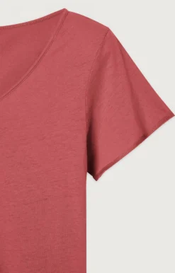 American Vintage Women'S T-Shirt Aksun Vintage Rosewood Clearance