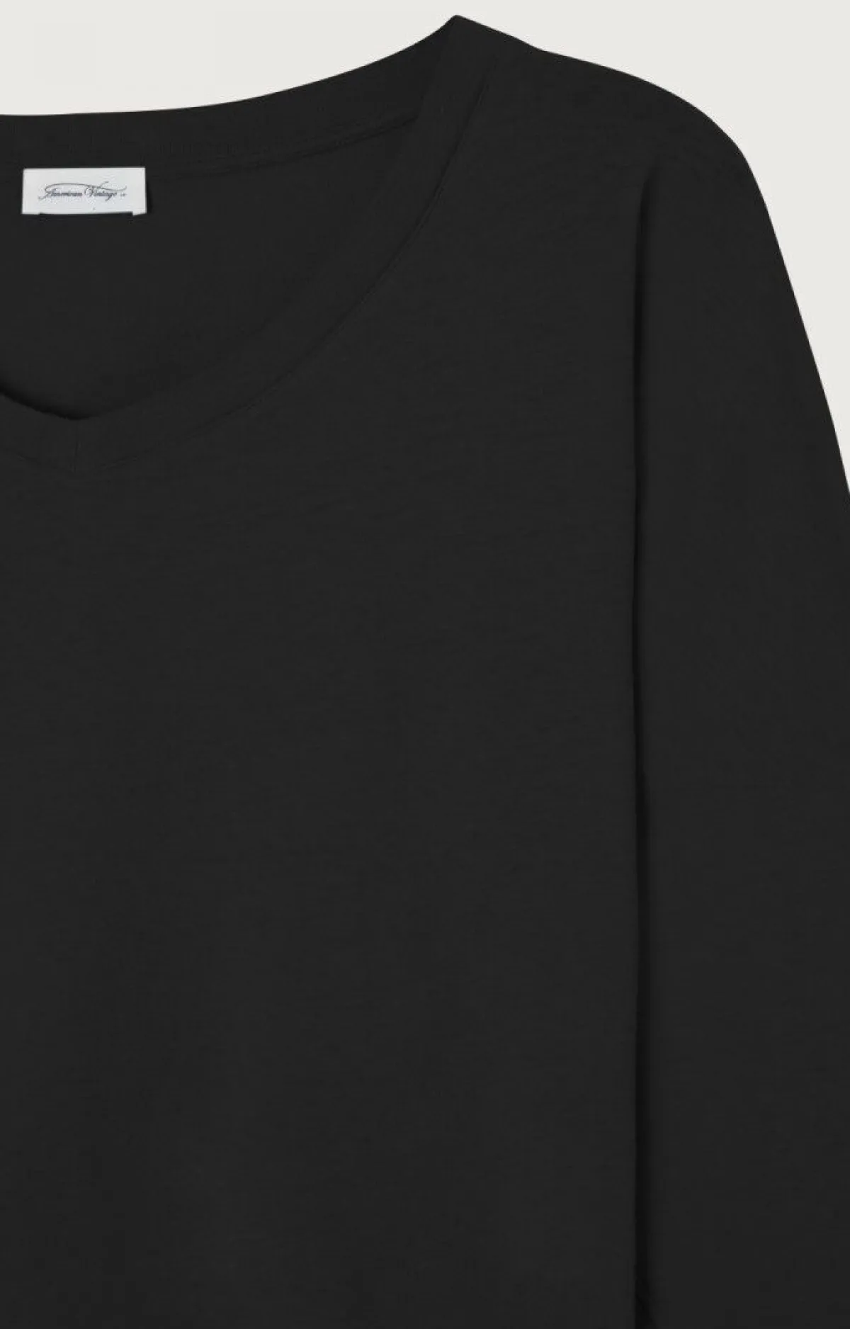 American Vintage Women'S T-Shirt Aksun Vintage Black Clearance