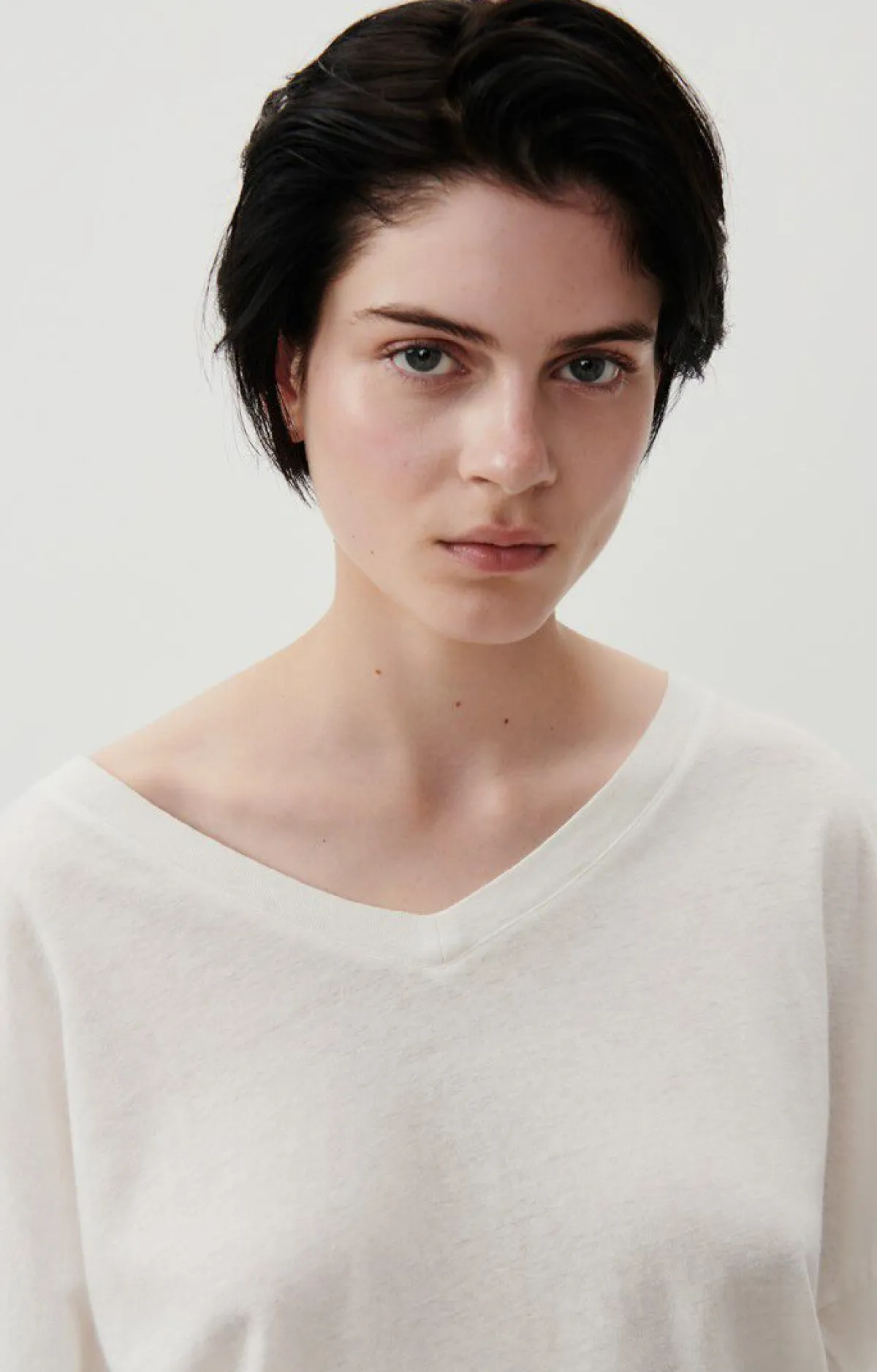 American Vintage Women'S T-Shirt Aksun White Outlet