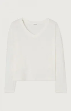 American Vintage Women'S T-Shirt Aksun White Outlet