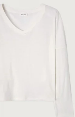 American Vintage Women'S T-Shirt Aksun White Outlet