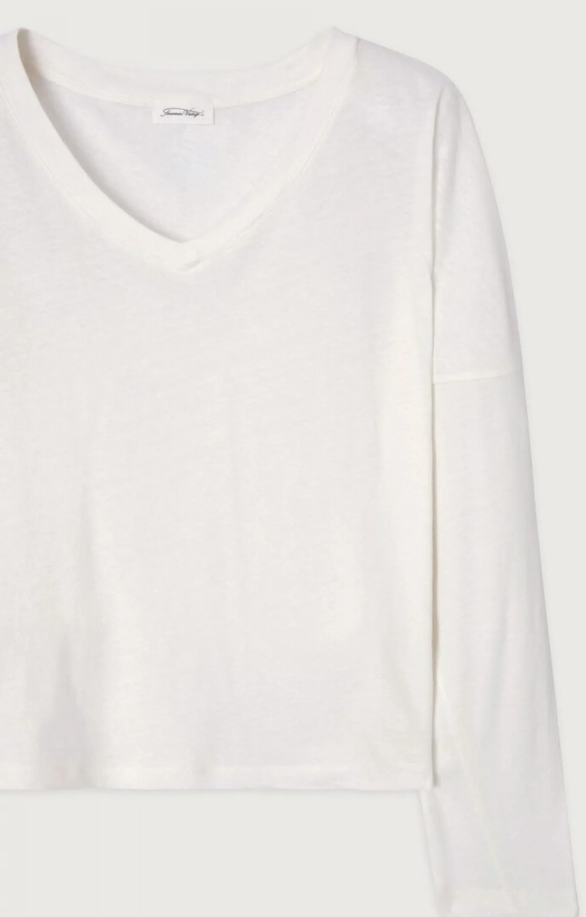 American Vintage Women'S T-Shirt Aksun White Outlet
