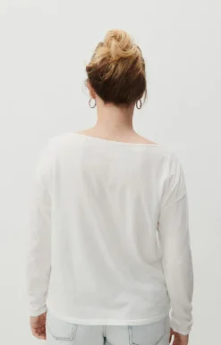 American Vintage Women'S T-Shirt Aksun White Cheap
