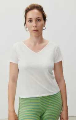 American Vintage Women'S T-Shirt Aksun White Hot