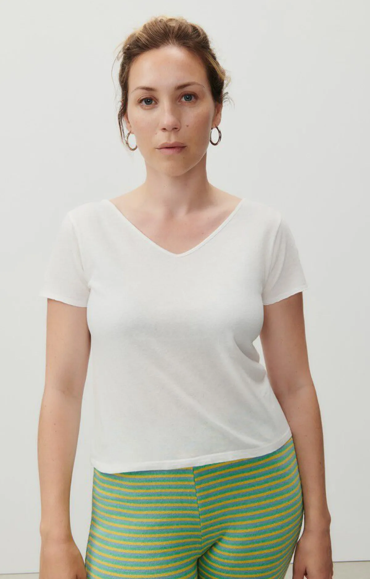 American Vintage Women'S T-Shirt Aksun White Hot