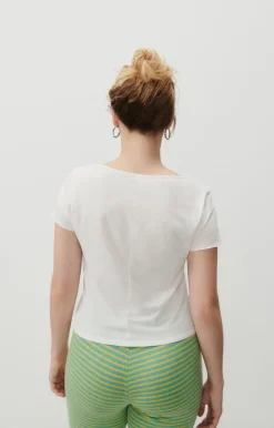 American Vintage Women'S T-Shirt Aksun White Hot