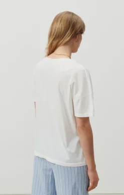 American Vintage Women'S T-Shirt Devon Vintage Off-White Clearance