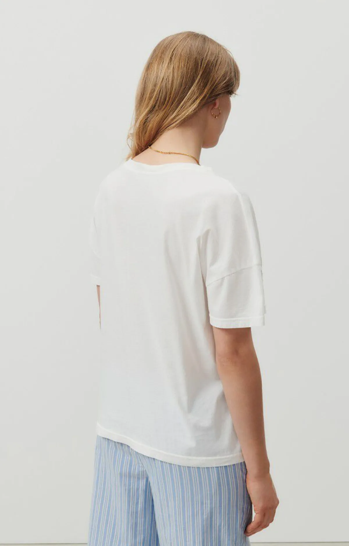 American Vintage Women'S T-Shirt Devon Vintage Off-White Clearance
