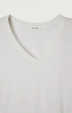American Vintage Women'S T-Shirt Devon Vintage Off-White Clearance