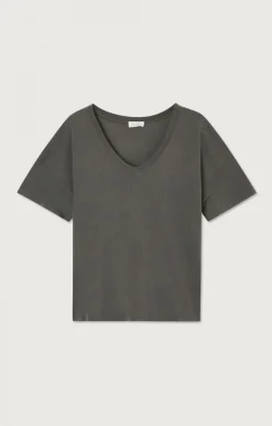 American Vintage Women'S T-Shirt Devon Vintage Slate Sale