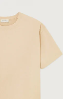 American Vintage Women'S T-Shirt Fizvalley Vintage Vanilla Cheap