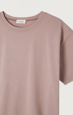 American Vintage Women'S T-Shirt Fizvalley Vintage Hyacinth New